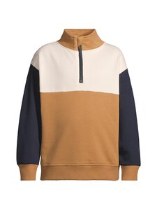 Lindex - Half Zip -collegepaita - 7269 DARK DUSTY BEIGE | Stockmann