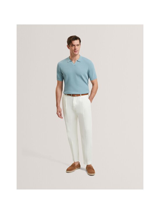 Ted Baker London - Luthenss Zig Zag - neulottu pikeepaita - BLUE | Stockmann - photo 4