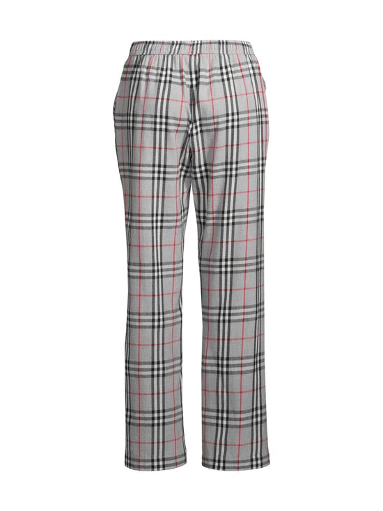 Damella - Cotton Flannel -pyjamahousut - 904 GREY/ RED | Stockmann - photo 2