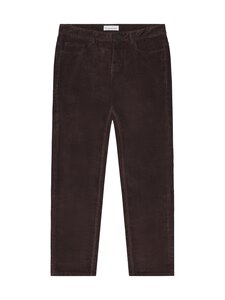 Knowledge Cotton Apparel - Chuck Regular -vakosamettihousut - 1487 CHOCOLATE TORTE | Stockmann