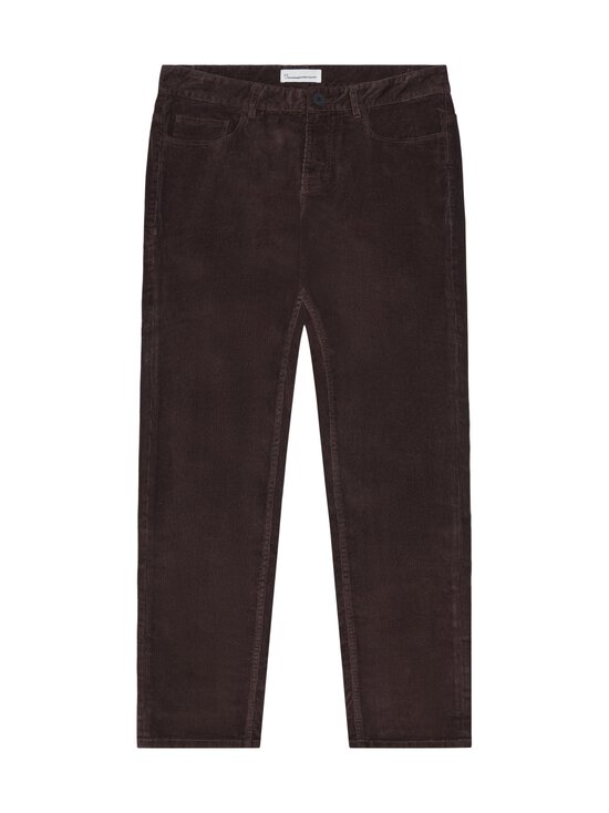Knowledge Cotton Apparel - Chuck Regular -vakosamettihousut - 1487 CHOCOLATE TORTE | Stockmann - photo 1