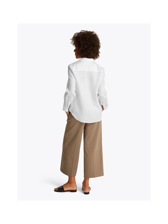 Tommy Hilfiger - Linen Relaxed -paita - YCF TH OPTIC WHITE - photo 4 Tommy Hilfiger - Linen Relaxed -paita - YCF TH OPTIC WHITE | Stockmann - photo 4