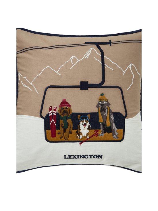 Lexington - Dog Lift Twill Patch spilvendrāna 50 x 50 cm - 2602-SH25 BEIGE/WHITE MULTI | Stockmann - photo 3