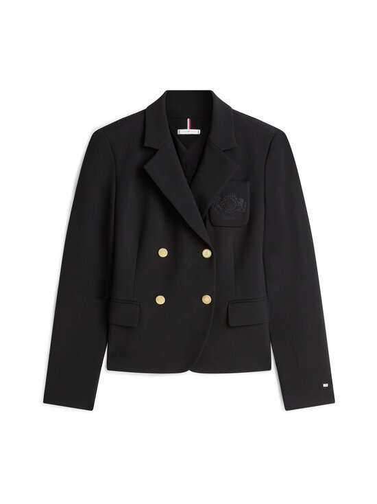 Tommy Hilfiger - Punto Slim Double Breasted -bleiseri - BDS BLACK | Stockmann - photo 1