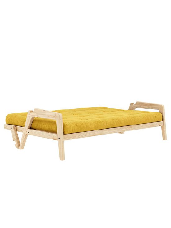 Karup Design - Grab-futonsohva Corduroy-kangas honey/mänty L 200 cm - YELLOW | Stockmann - photo 4