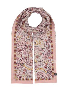 Fraas - Paisley- puuvilla-silkkihuivi 65 x 180 cm - 412 ROSA | Stockmann