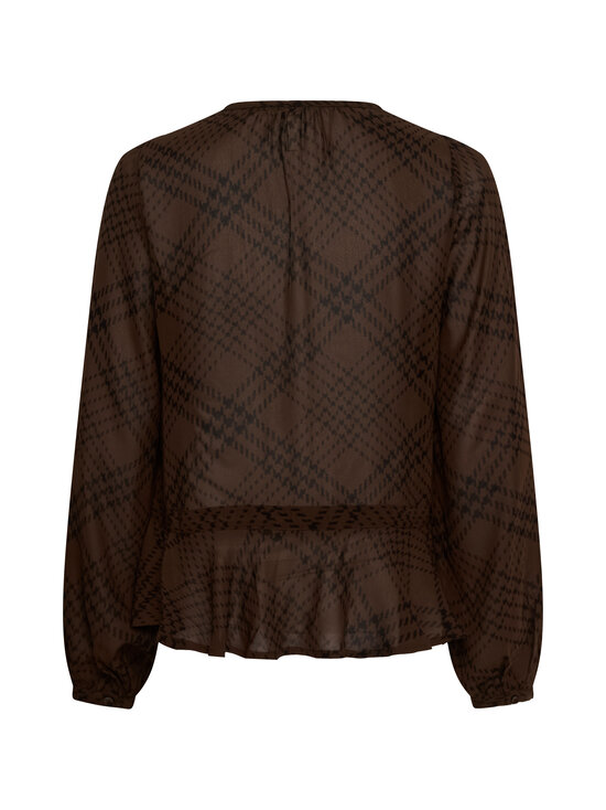 Part Two - CantalinePW kreklblūze - 130 BROWN CHECK PRINT | Stockmann - photo 2