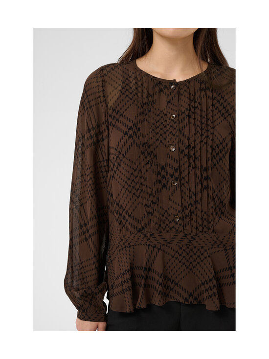 Part Two - CantalinePW kreklblūze - 130 BROWN CHECK PRINT | Stockmann - photo 7