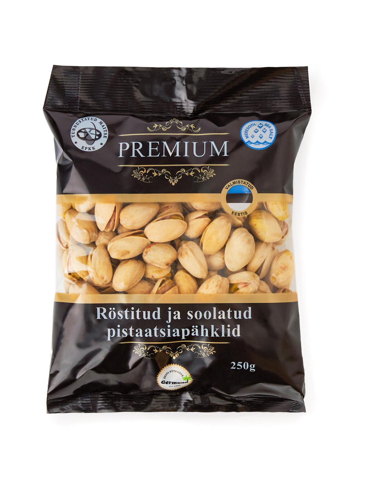 Premium-pistaasipähkinät, 250 g