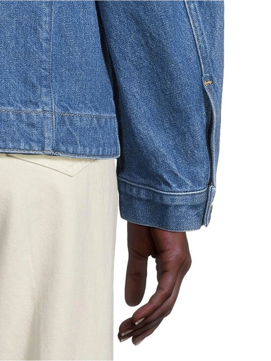 Jil Sander - Denim Treated -farkkutakki - 476 MEDIUM DENIM | Stockmann - photo 5
