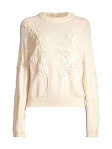 Object - ObjLaney Rubin -neulepusero - SANDSHELL DETAIL:SANDSHELL FLORAL EMB | Stockmann