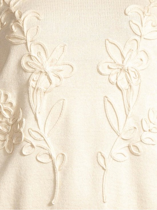 Object - ObjLaney Rubin -neulepusero - SANDSHELL DETAIL:SANDSHELL FLORAL EMB - photo 5 Object - ObjLaney Rubin -neulepusero - SANDSHELL DETAIL:SANDSHELL FLORAL EMB | Stockmann - photo 5