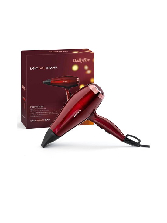 Babyliss - Inspired Dryer -hiustenkuivaaja - RED - photo 7 Babyliss - Inspired Dryer -hiustenkuivaaja - RED | Stockmann - photo 7