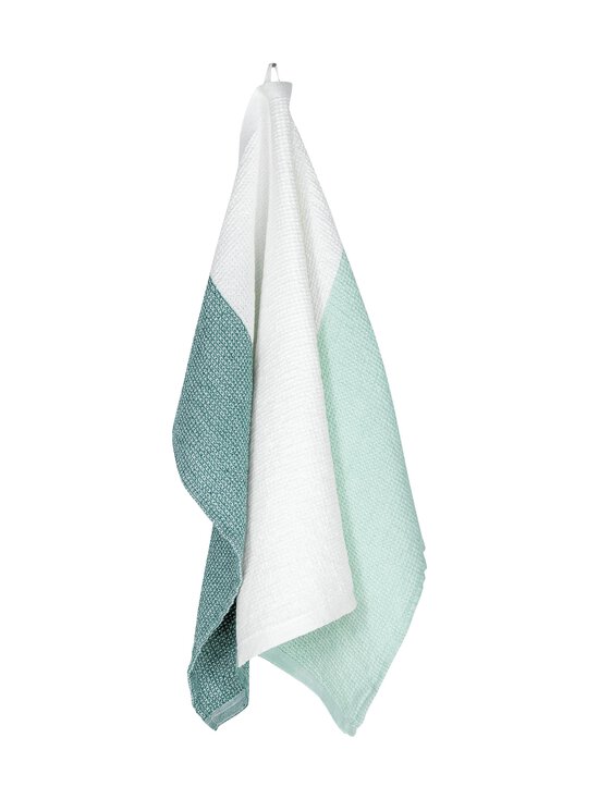 Lapuan Kankurit - Terva-pellavapyyhe - 78 WHITE-GREEN-MINT | Stockmann - photo 1