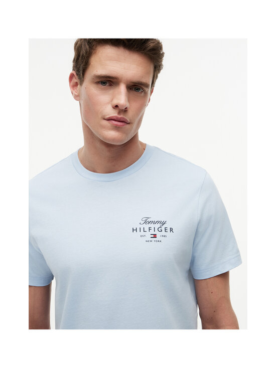 Tommy Hilfiger - Script Stack T-krekls - C1O BREEZY BLUE | Stockmann - photo 5