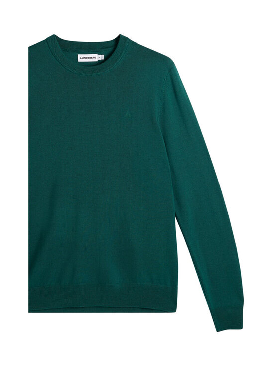J.Lindeberg - Keane Crew Neck -merinovillaneule - M334 FOREST BIOME | Stockmann - photo 2