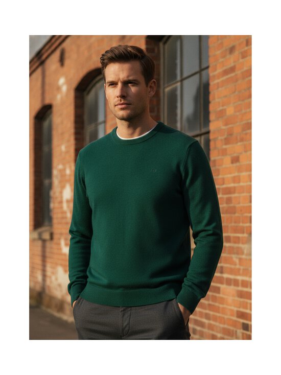 J.Lindeberg - Keane Crew Neck -merinovillaneule - M334 FOREST BIOME | Stockmann - photo 3