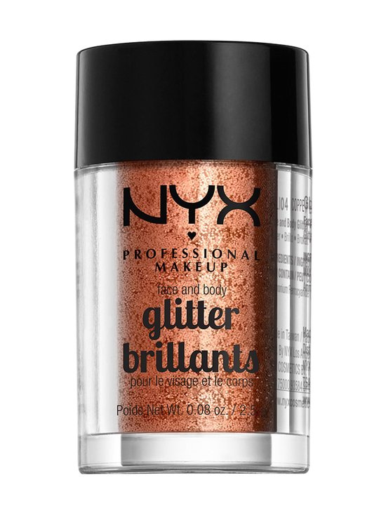 NYX Professional Makeup - Face & Body Glitter -kimalle kasvoille ja vartalolle - 04 COPPER - photo 1 NYX Professional Makeup - Face & Body Glitter -kimalle kasvoille ja vartalolle - 04 COPPER | Stockmann - photo 1