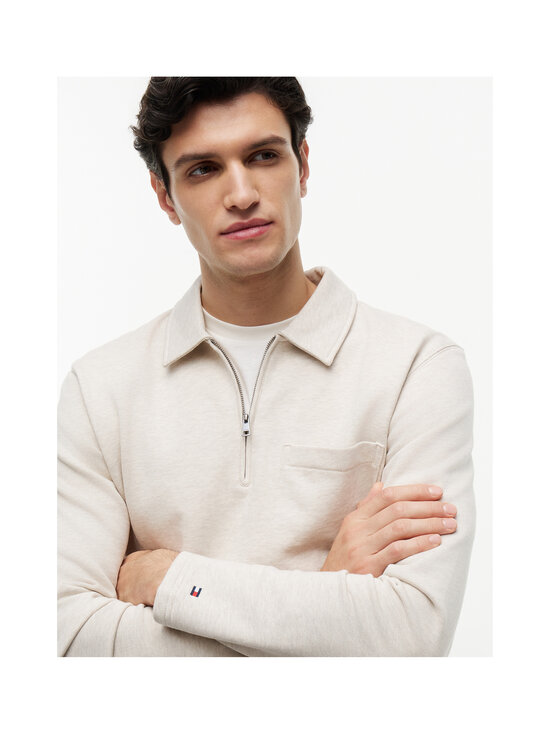 Tommy Hilfiger - Essential Terry Pocket 1/4 Zip džemperis - HGF HEATHERED OATMILK | Stockmann - photo 5