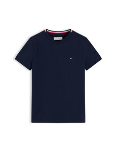 Tommy Hilfiger - T-särk Tape Detail Pique - C1G DARK NIGHT NAVY | Stockmann