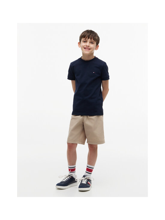Tommy Hilfiger - T-särk Tape Detail Pique - C1G DARK NIGHT NAVY | Stockmann - photo 4