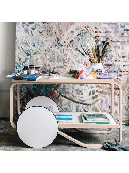 Artek - Tarjoiluvaunu 901 - KOIVU,VALKOINEN | Stockmann - photo 3