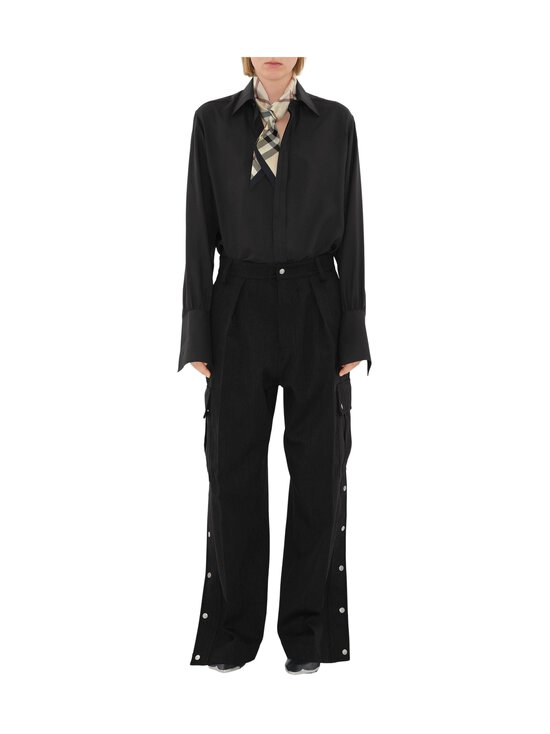 Burberry - Skinny Check -silkkihuivi 180 x 8 cm - A1450 STONE | Stockmann - photo 3