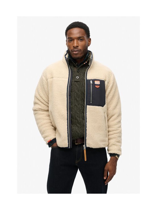 Superdry - Vintage Retro Full Zip jaka - 1LG OATMEAL BEIGE - photo 2 Superdry - Vintage Retro Full Zip jaka - 1LG OATMEAL BEIGE | Stockmann - photo 2