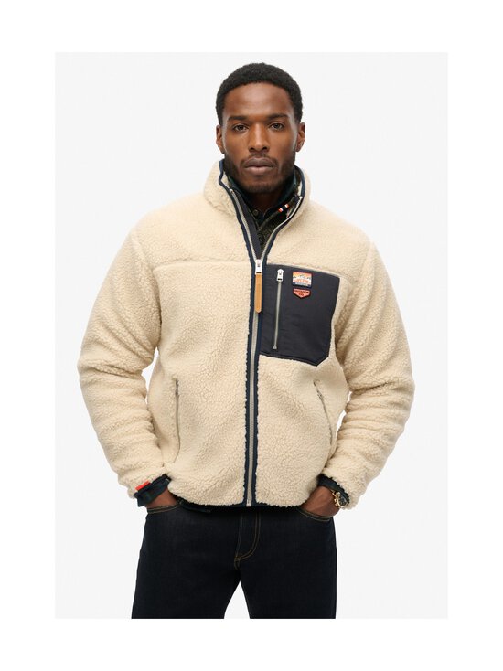 Superdry - Vintage Retro Full Zip jaka - 1LG OATMEAL BEIGE - photo 7 Superdry - Vintage Retro Full Zip jaka - 1LG OATMEAL BEIGE | Stockmann - photo 7