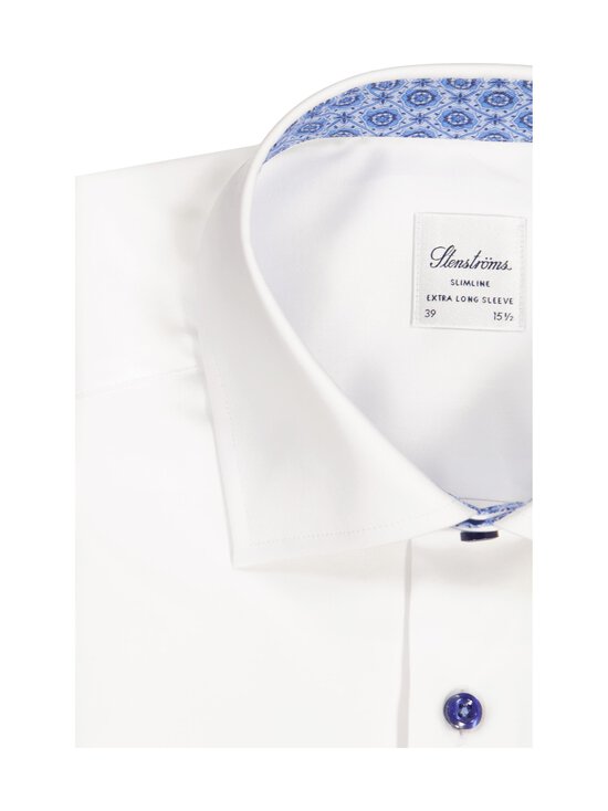 Stenströms - Slimline Contrast Xl Sleeve -kauluspaita, erikoispitkät hihat - 000 WHITE | Stockmann - photo 2