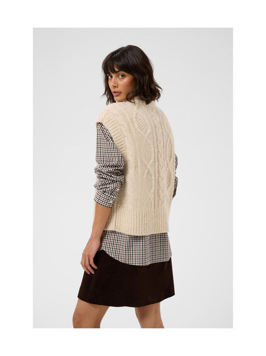 Part Two - Kootud vest ChaninaPW - 240 WHITECAP MELANGE | Stockmann - photo 5