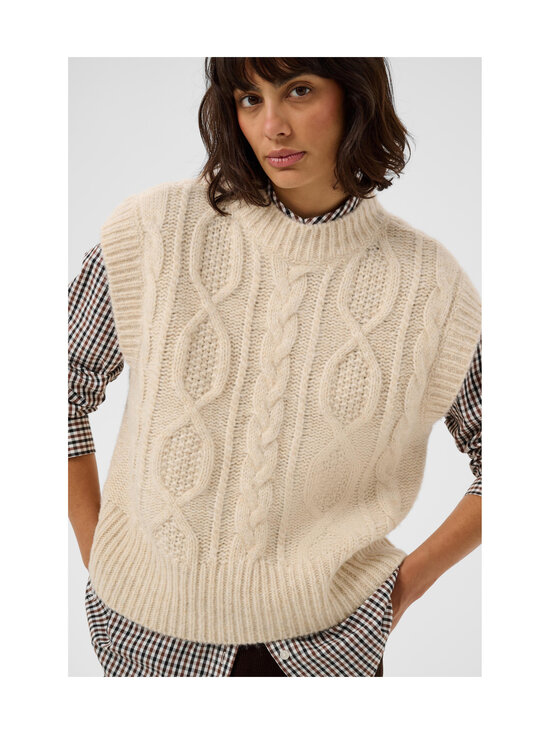 Part Two - Kootud vest ChaninaPW - 240 WHITECAP MELANGE | Stockmann - photo 6