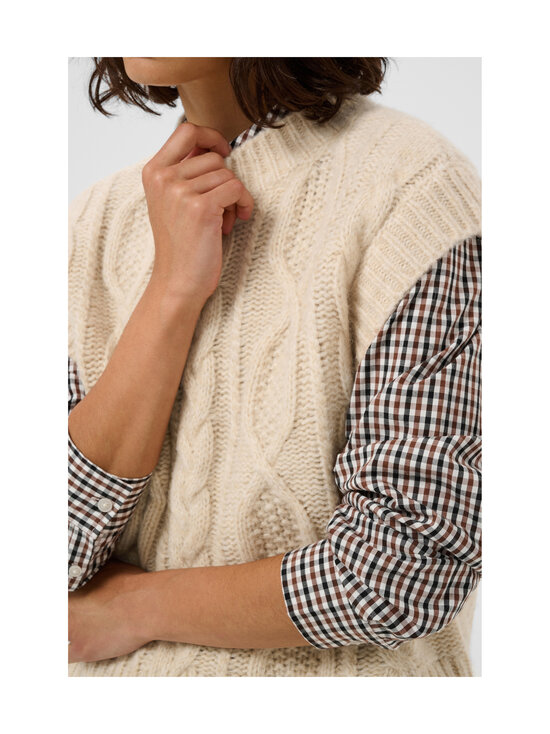Part Two - Kootud vest ChaninaPW - 240 WHITECAP MELANGE | Stockmann - photo 7