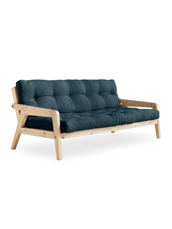 Karup - Grab-futonsohva petrol blue/mänty L 200 cm - BLUE | Stockmann - photo 1