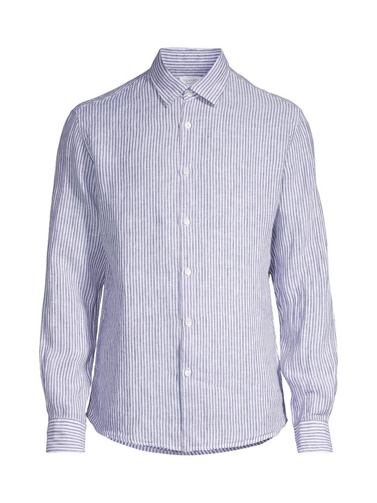 Sunspel - Pellavakauluspaita - WHITE/NAVY STRIPE - photo 1 Sunspel - Pellavakauluspaita - WHITE/NAVY STRIPE | Stockmann - photo 1