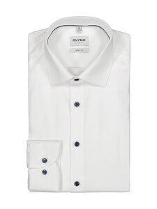 Olymp - Body Fit structure -kauluspaita - 00 WEISS Olymp - Body Fit structure -kauluspaita - 00 WEISS | Stockmann