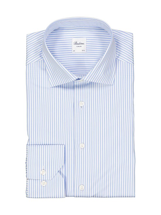 Stenströms - Slimline Stripe -kauluspaita - 102 LIGHT BLUE STRIPE | Stockmann - photo 1