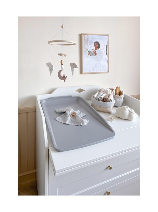 Cam Cam Copenhagen - Quilted Storage Basket -säilytyskorit 2 kpl - CLASSIC STRIPES BLUE, PRALINE | Stockmann - photo 2