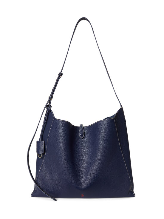 Polo Ralph Lauren - Ply Messenger Crossbody Large -nahkalaukku - 001 INK | Stockmann - photo 1