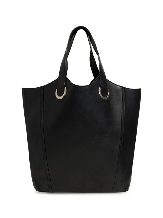 MY ESSENTIAL WARDROBE - MWTrista Leather Big -nahkalaukku - 100 BLACK | Stockmann - photo 2