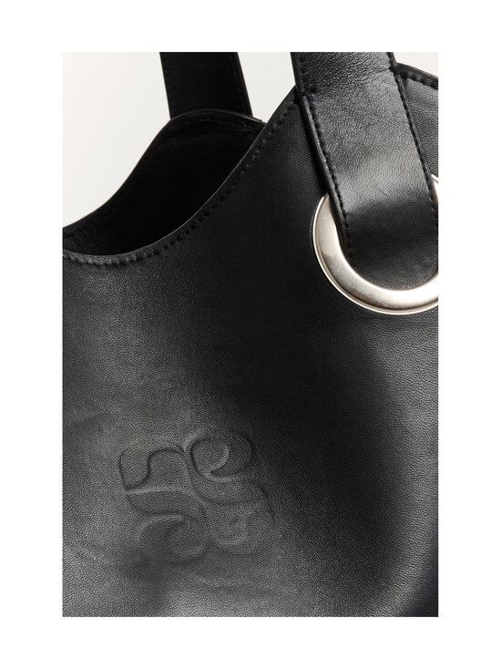 MY ESSENTIAL WARDROBE - MWTrista Leather Big -nahkalaukku - 100 BLACK | Stockmann - photo 5