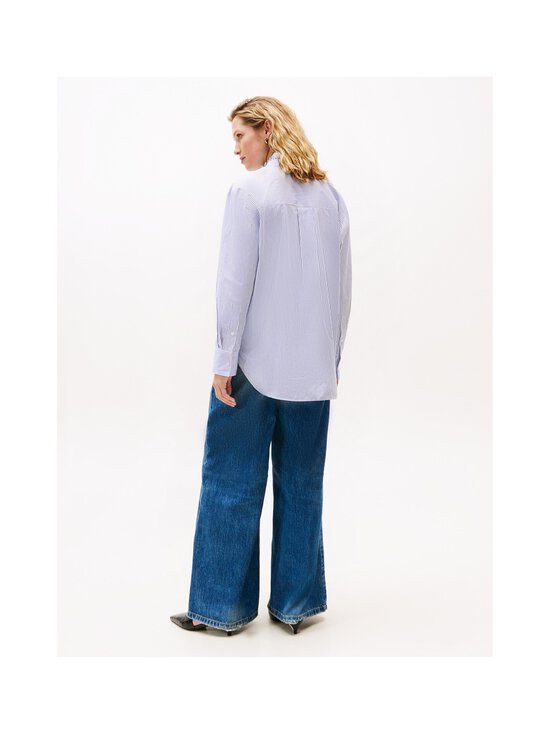 Tommy Hilfiger - Pluus Poplin Ruffle - 0X7 HUGH STP/ BLUE - photo 2 Tommy Hilfiger - Pluus Poplin Ruffle - 0X7 HUGH STP/ BLUE | Stockmann - photo 2