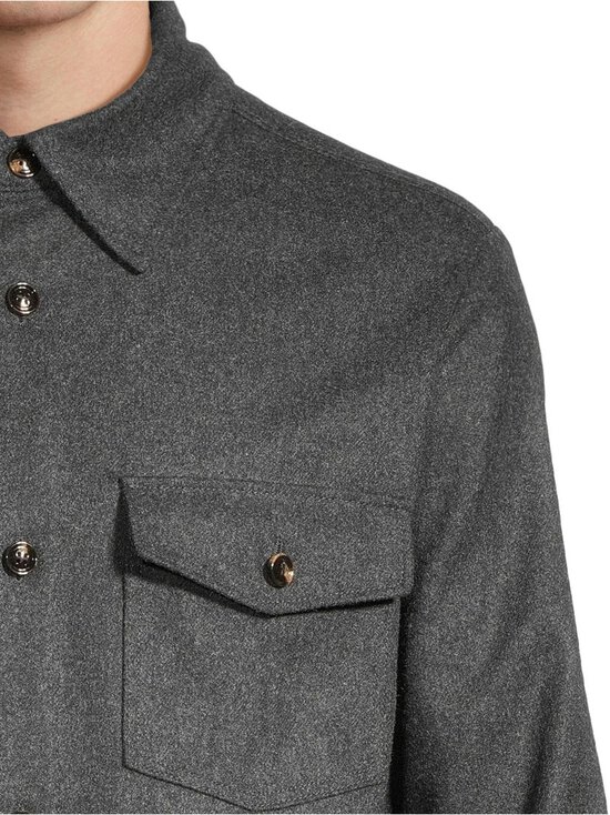 Oscar Jacobson - Magnus-paitatakki - 130 EARTH GREY | Stockmann - photo 4