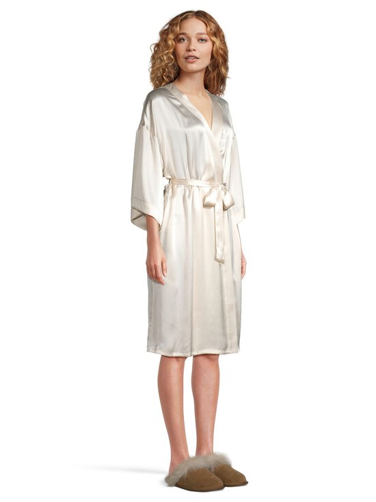 Stockmann Silk - Maya-silkkiaamutakki - CHAMPAIGNE BEIGE - photo 4 Stockmann Silk - Maya-silkkiaamutakki - CHAMPAIGNE BEIGE | Stockmann - photo 4