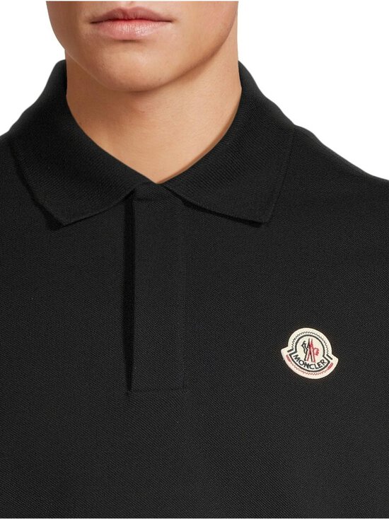 Moncler - Pikeepaita - 999 BLACK | Stockmann - photo 4