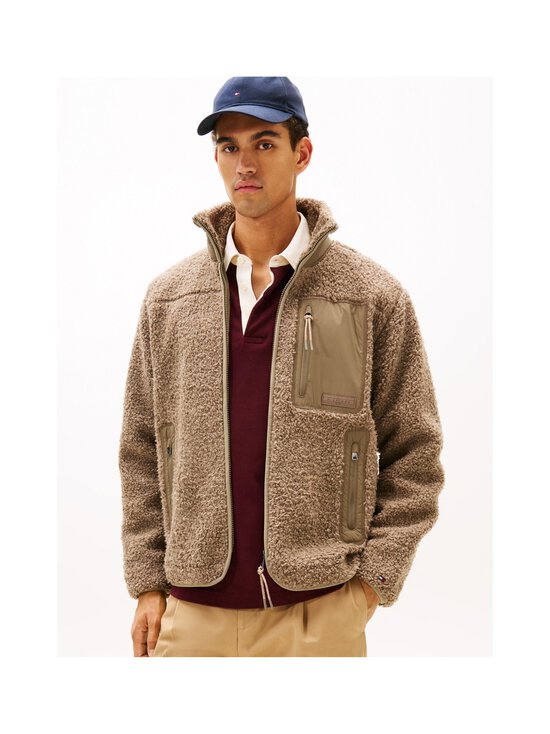 Tommy Hilfiger - Jakk Teddy Fleece Zip Through - AFE COASTAL TAUPE - photo 2 Tommy Hilfiger - Jakk Teddy Fleece Zip Through - AFE COASTAL TAUPE | Stockmann - photo 2