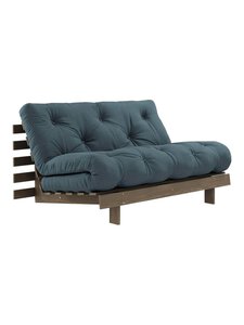 Karup Design - Roots-futonsohva petrol blue/ruskea L 140 cm - BLUE | Stockmann