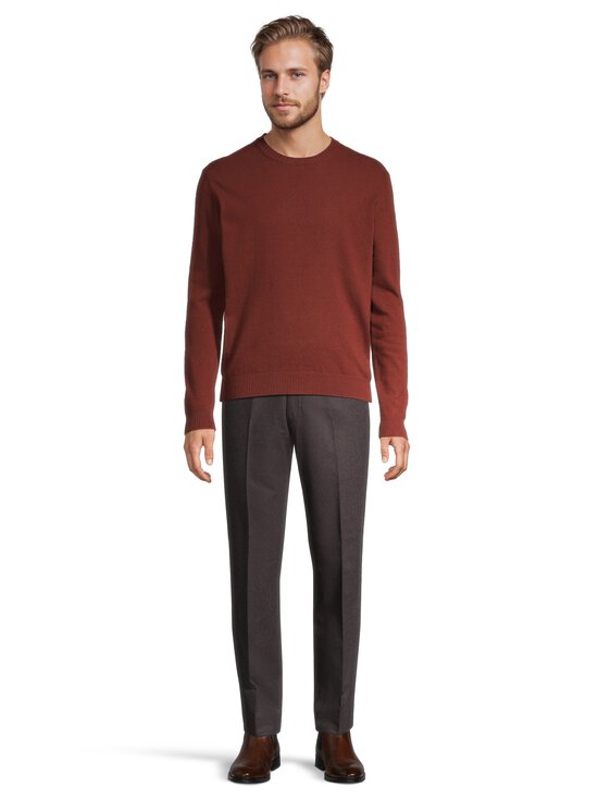 Oscar Jacobson - Valter Roundneck -neule - 643 ORANGE RUST | Stockmann - photo 2