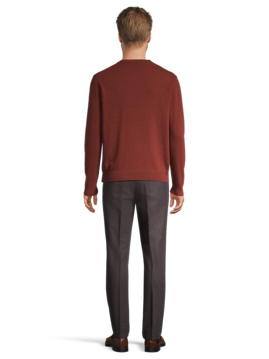 Oscar Jacobson - Valter Roundneck -neule - 643 ORANGE RUST | Stockmann - photo 3