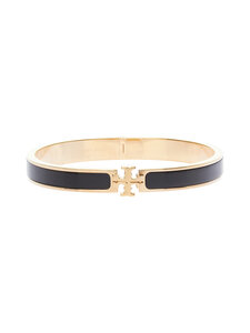 Tory Burch - Medium Icon Enamel -rannekoru - TORY GOLD / BLACK | Stockmann